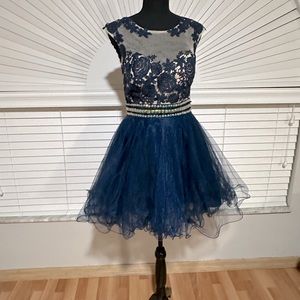 Perfect dress for homecoming, prom, formal event, and wedding guest.